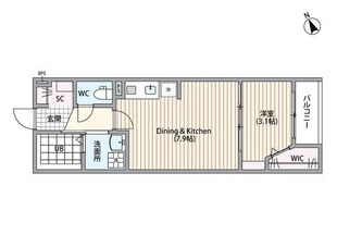 セミカ千葉寺の物件間取画像